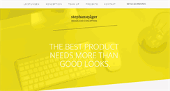 Desktop Screenshot of designjaegerin.com